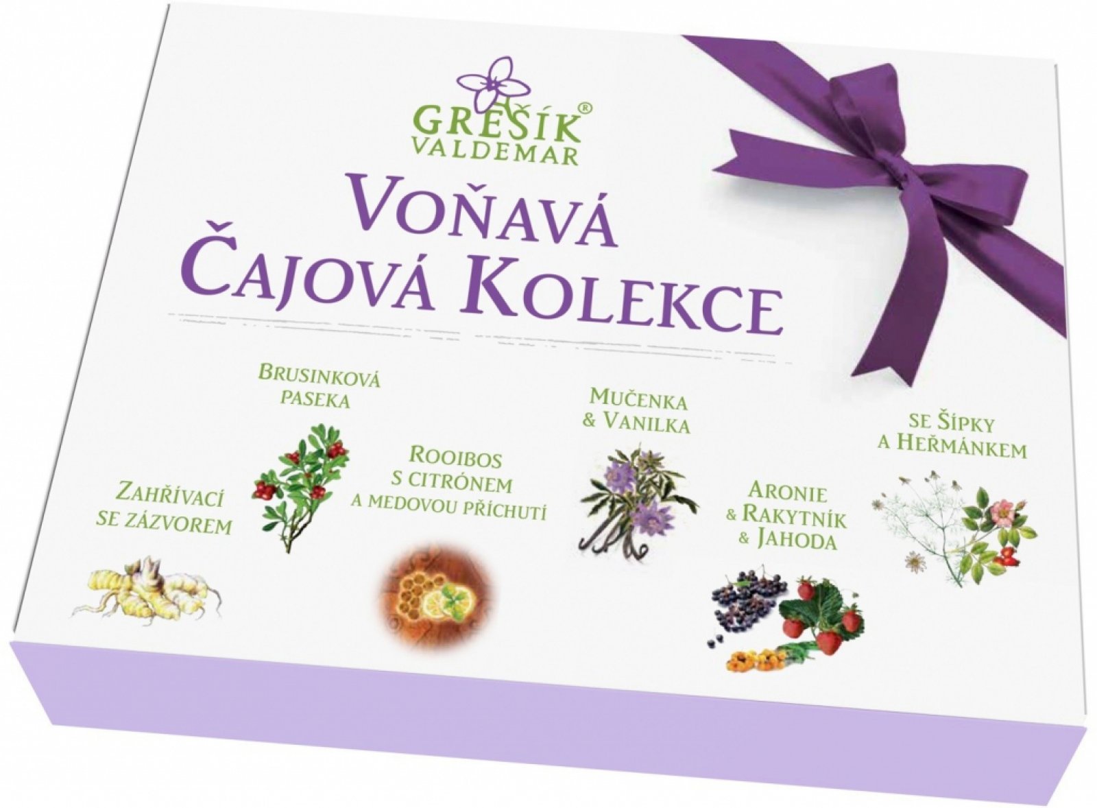 Grešík Voňavá čajová kolekce přebal 6 x 7 n.s.